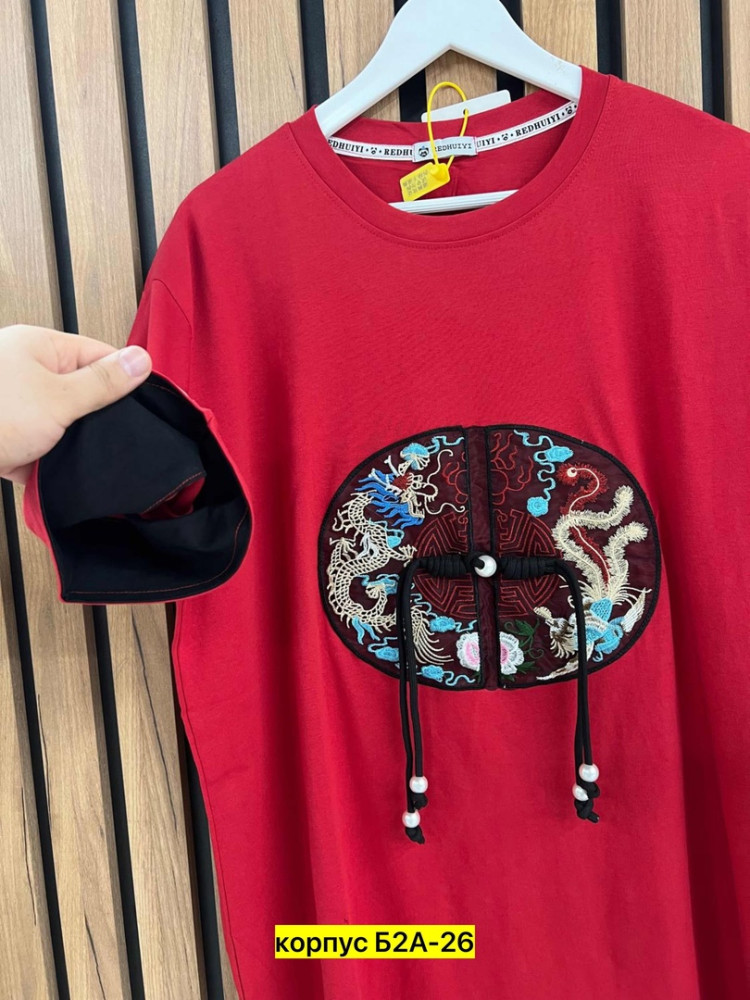 Женская футболка красная купить в Интернет-магазине Садовод База - цена 500 руб Садовод интернет-каталог