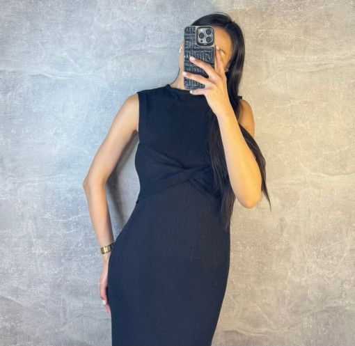 Лаконичное платье длины макси САДОВОД официальный интернет-каталог