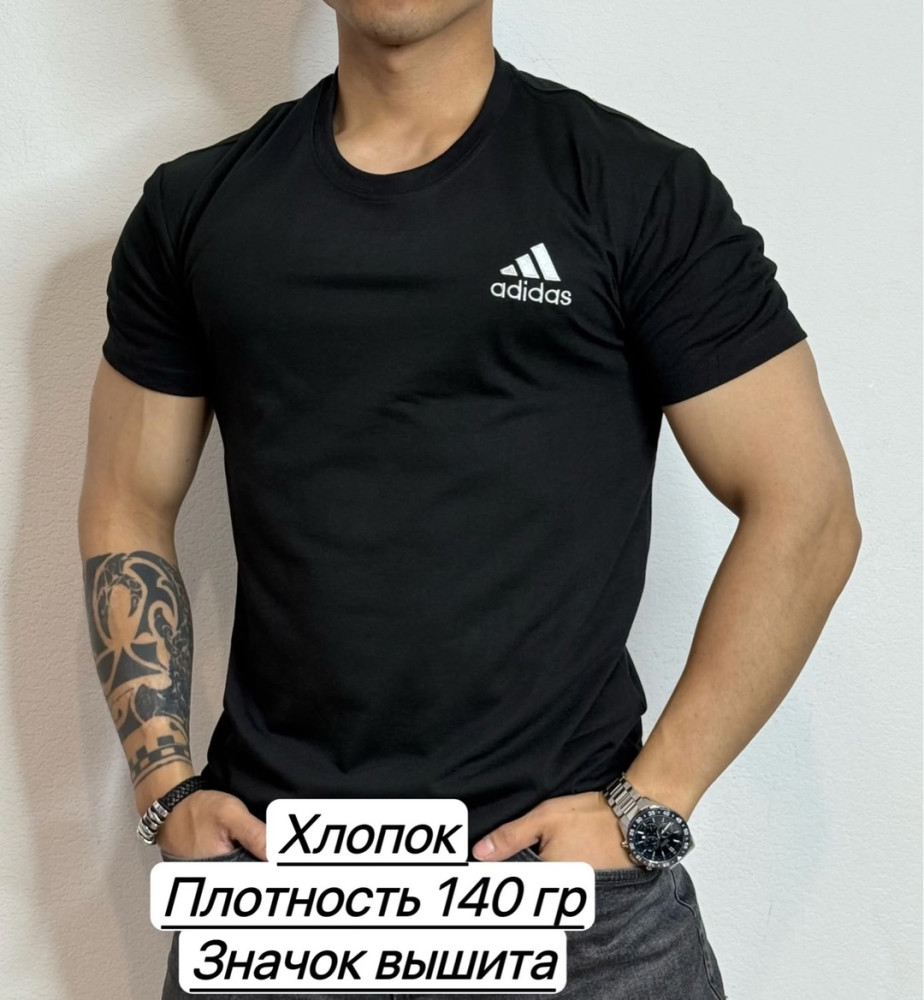 Мужская футболка черная купить в Интернет-магазине Садовод База - цена 350 руб Садовод интернет-каталог