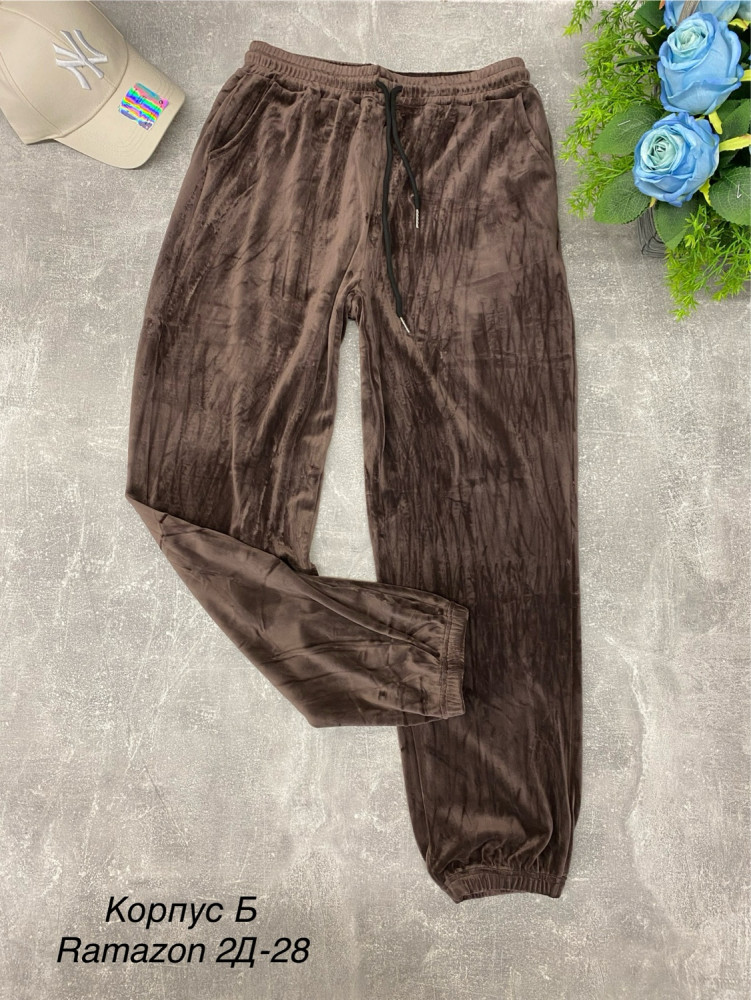 Женские брюки коричневые