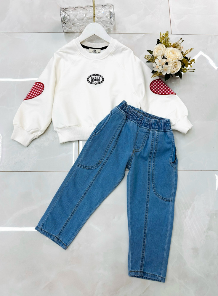 Детский костюм голубой