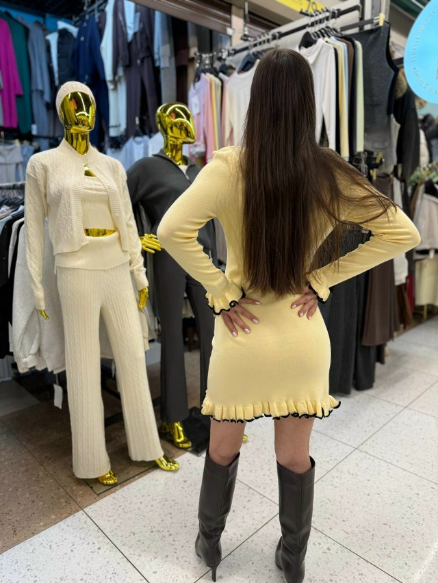 Платье желтое купить в Интернет-магазине Садовод База - цена 1600 руб Садовод интернет-каталог