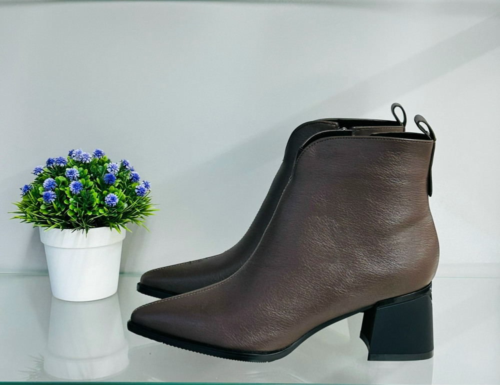 Cапоги женские коричневые