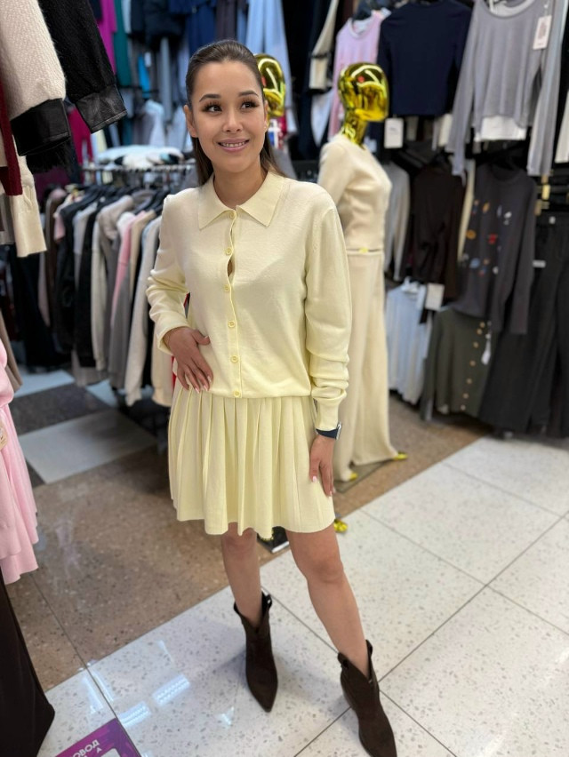 Женский костюм желтый купить в Интернет-магазине Садовод База - цена 1500 руб Садовод интернет-каталог