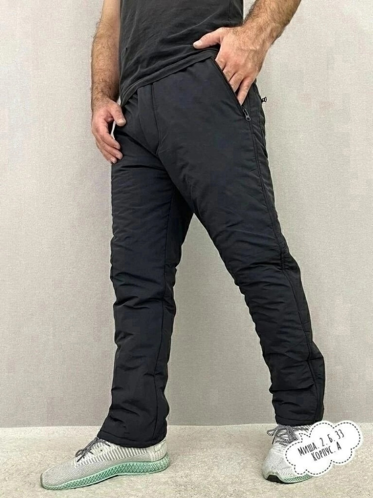штаны черные купить в Интернет-магазине Садовод База - цена 790 руб Садовод интернет-каталог