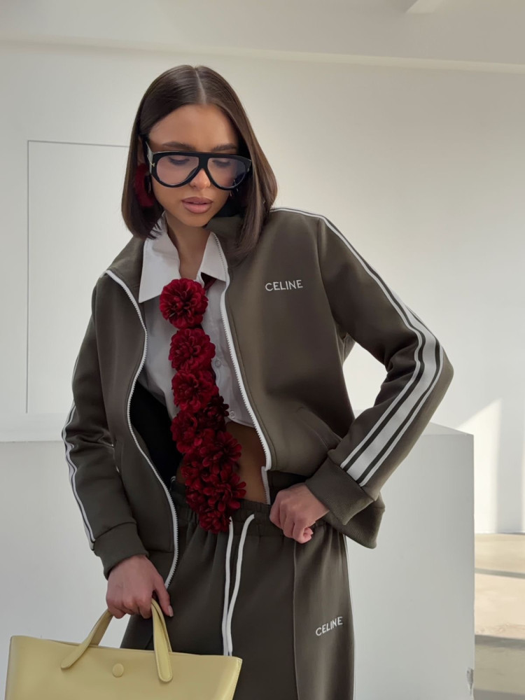 Женский костюм коричневый купить в Интернет-магазине Садовод База - цена 4800 руб Садовод интернет-каталог