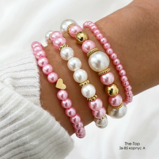 Набор жемчужных браслетов 4в1 САДОВОД официальный интернет-каталог