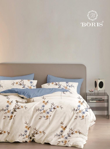 Комплект постельного белья BORIS FM из высококачественного материала, очень мягкий и приятный на ощупь, выполнен из сатина САДОВОД официальный интернет-каталог