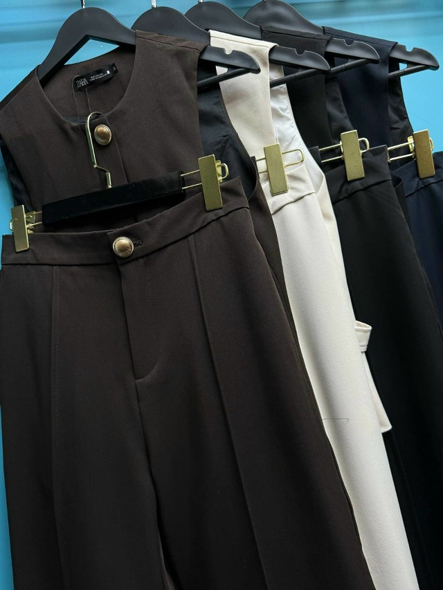 Женский костюм коричневый купить в Интернет-магазине Садовод База - цена 2300 руб Садовод интернет-каталог