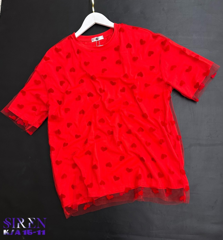 Женская футболка красная купить в Интернет-магазине Садовод База - цена 850 руб Садовод интернет-каталог