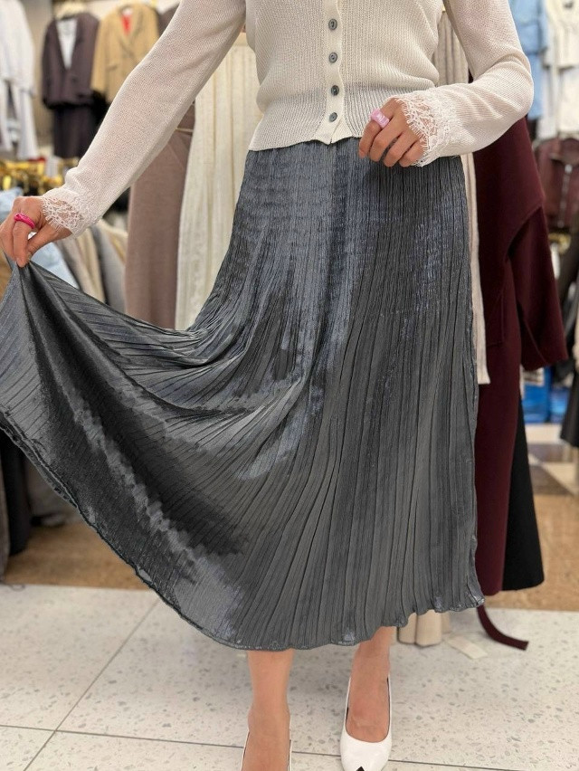 юбка серая купить в Интернет-магазине Садовод База - цена 1600 руб Садовод интернет-каталог