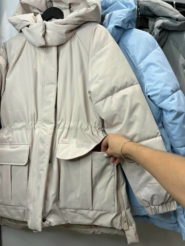 Куртка женская бежевая купить в Интернет-магазине Садовод База - цена 2400 руб Садовод интернет-каталог