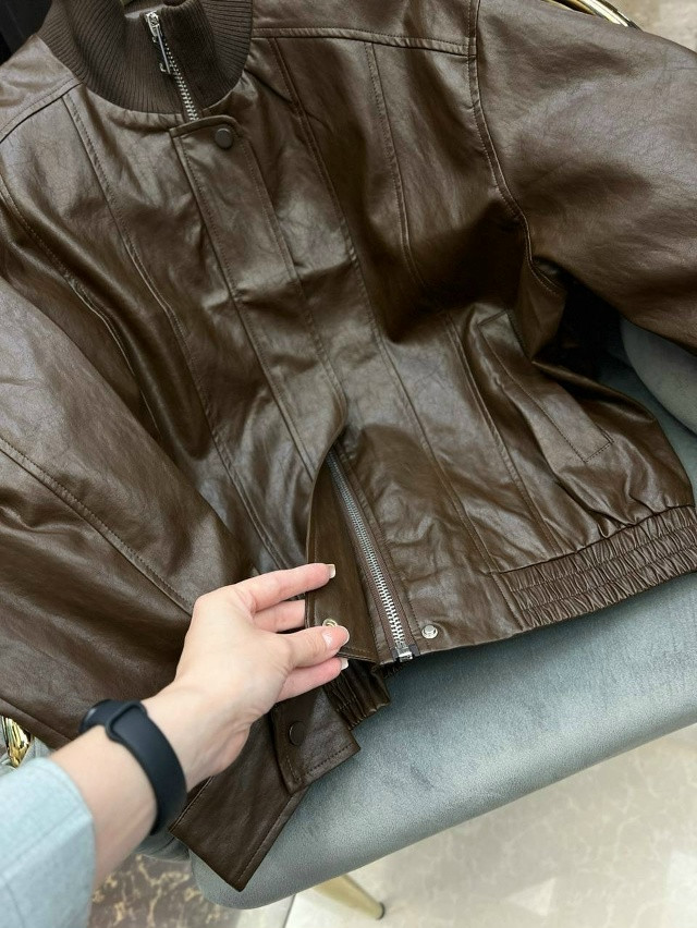 Кожаная куртка купить в Интернет-магазине Садовод База - цена 3800 руб Садовод интернет-каталог