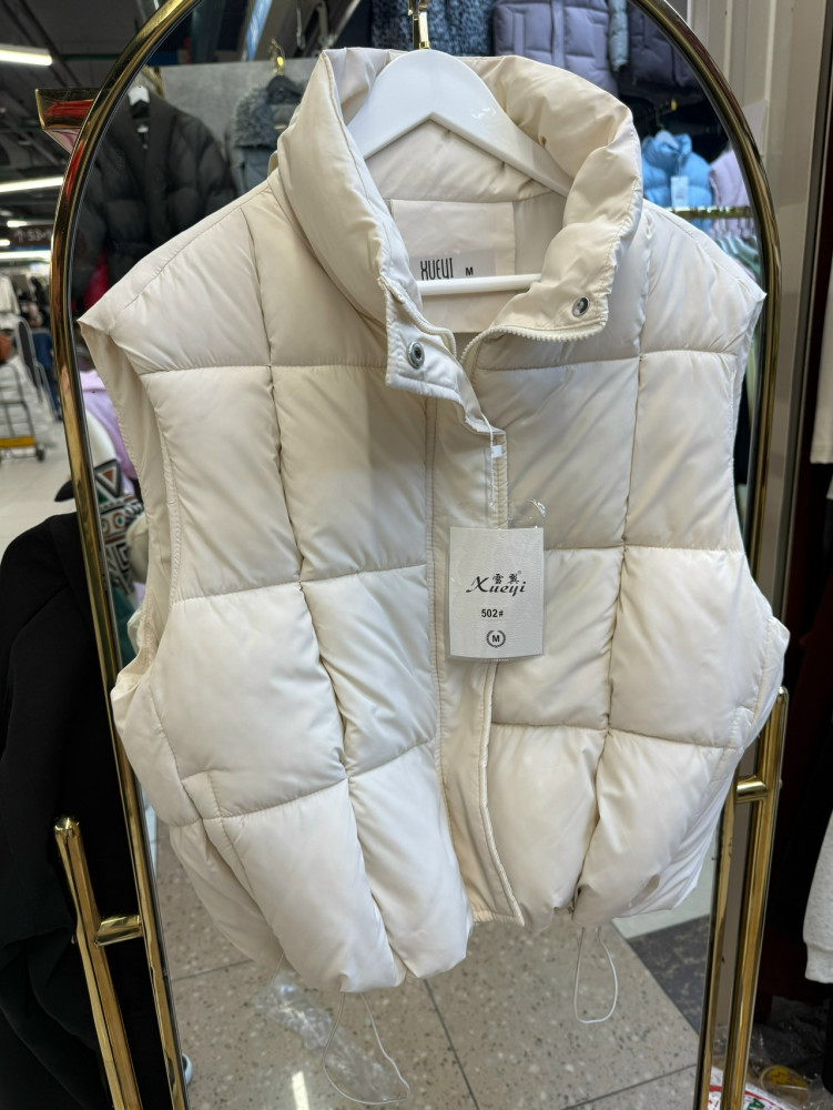 Жилетка женская молочная купить в Интернет-магазине Садовод База - цена 1200 руб Садовод интернет-каталог