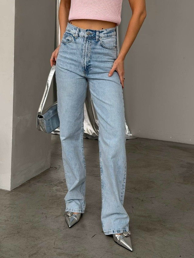 Джинсы голубые купить в Интернет-магазине Садовод База - цена 3200 руб Садовод интернет-каталог