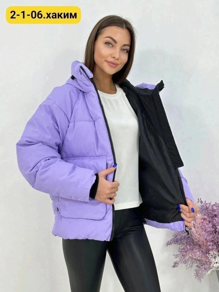 Куртка женская фиолетовая купить в Интернет-магазине Садовод База - цена 1000 руб Садовод интернет-каталог