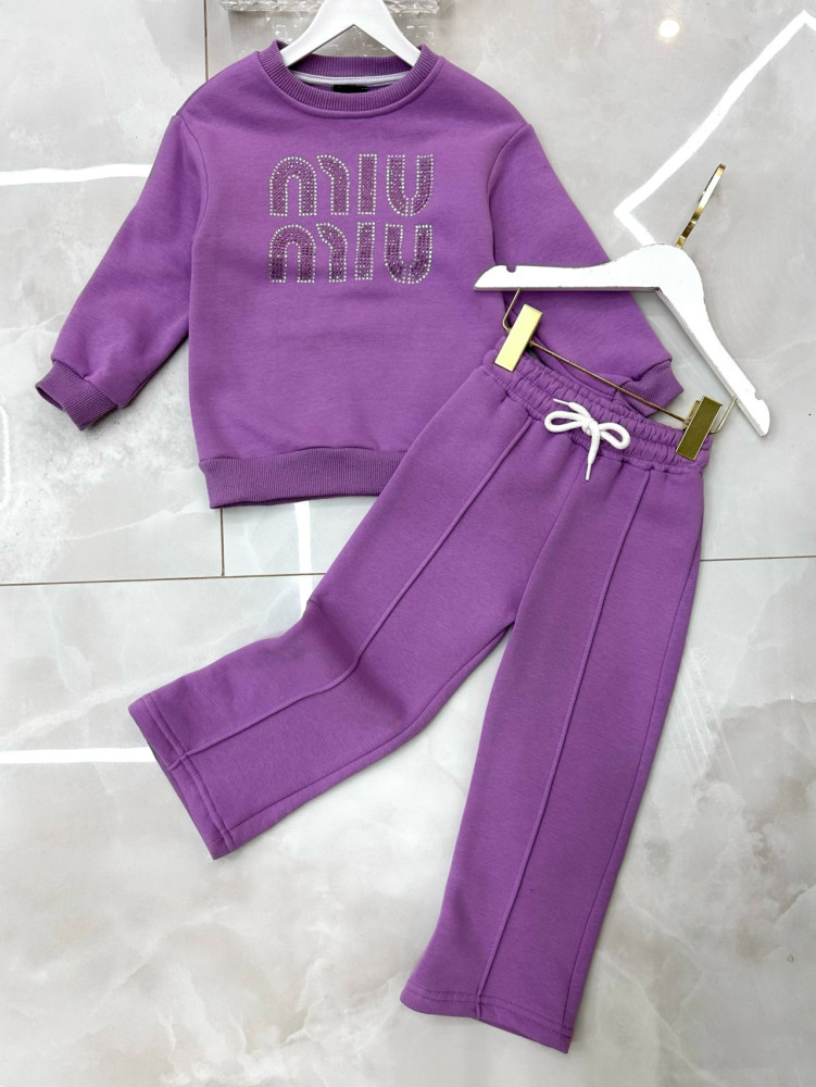 Детский костюм фиолетовый купить в Интернет-магазине Садовод База - цена 1299 руб Садовод интернет-каталог