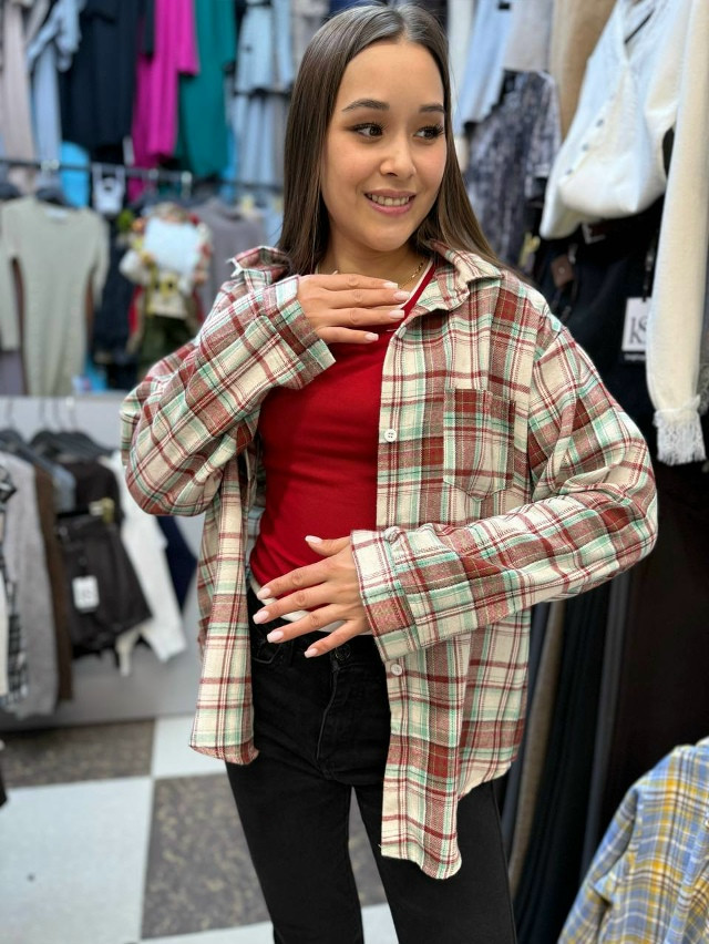 Женская рубашка коричневая купить в Интернет-магазине Садовод База - цена 600 руб Садовод интернет-каталог