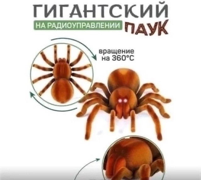 Паук на радиоуправлении купить в Интернет-магазине Садовод База - цена 1350 руб Садовод интернет-каталог