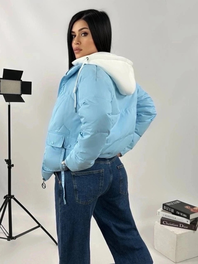 Куртка женская голубая купить в Интернет-магазине Садовод База - цена 1300 руб Садовод интернет-каталог