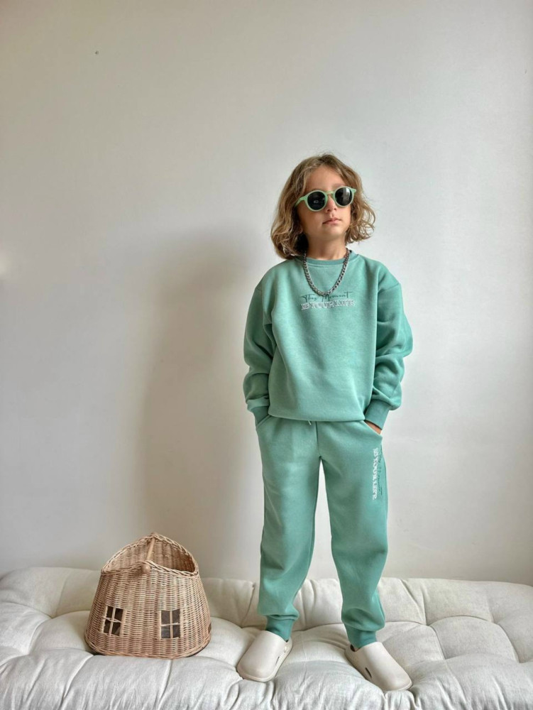 Детский костюм зеленый купить в Интернет-магазине Садовод База - цена 1350 руб Садовод интернет-каталог