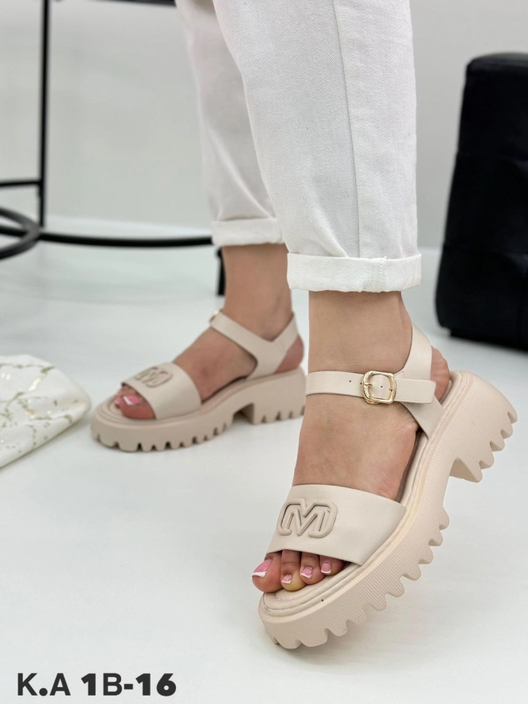 Босоножки женские бежевые купить в Интернет-магазине Садовод База - цена 650 руб Садовод интернет-каталог