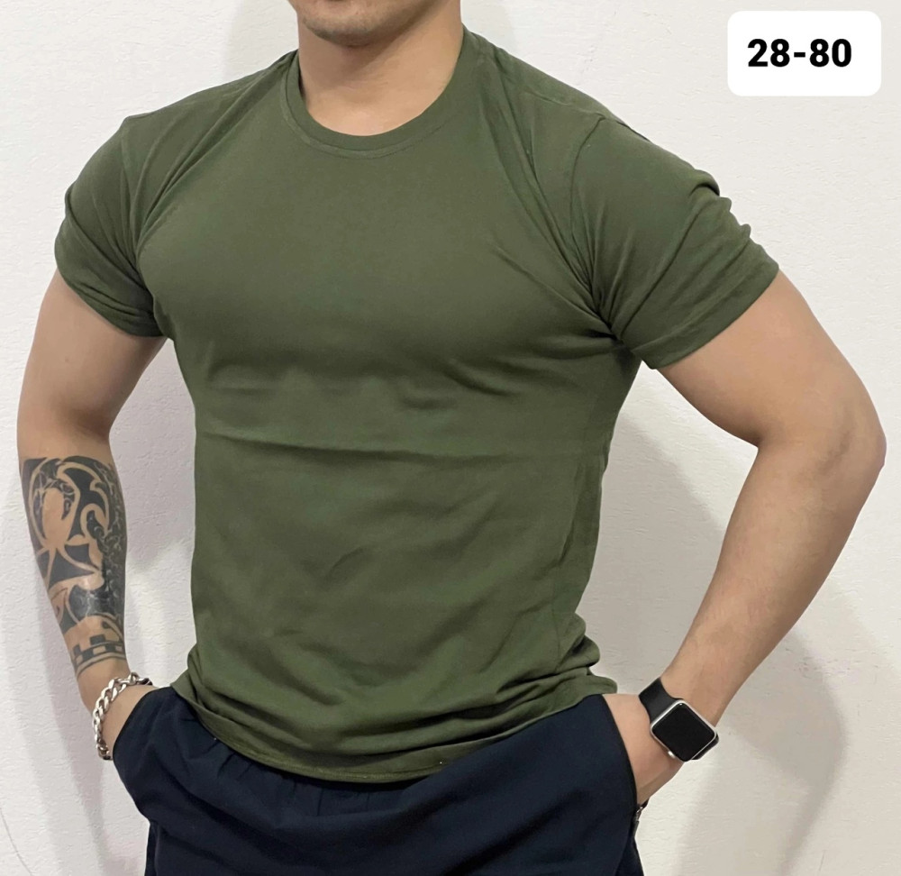 Мужская футболка хаки купить в Интернет-магазине Садовод База - цена 150 руб Садовод интернет-каталог