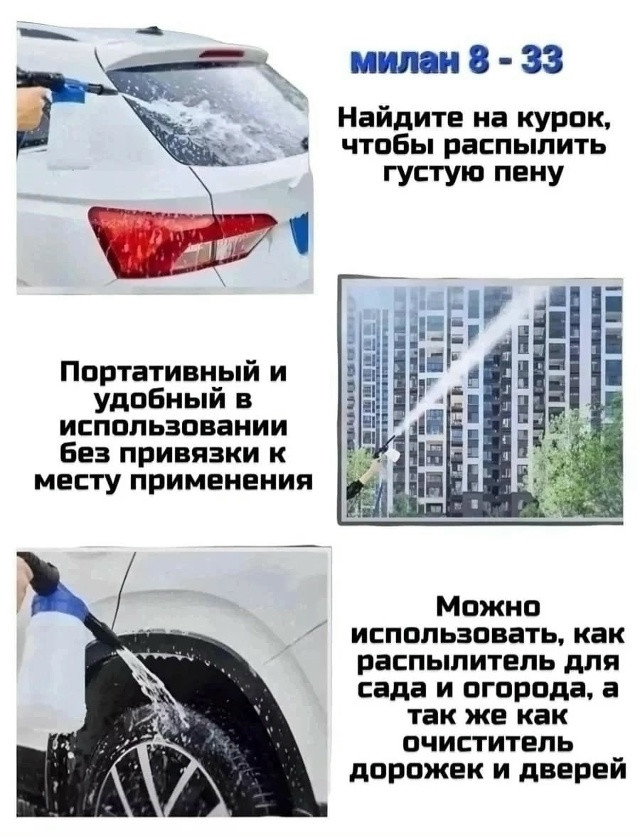пеногенератор купить в Интернет-магазине Садовод База - цена 599 руб Садовод интернет-каталог