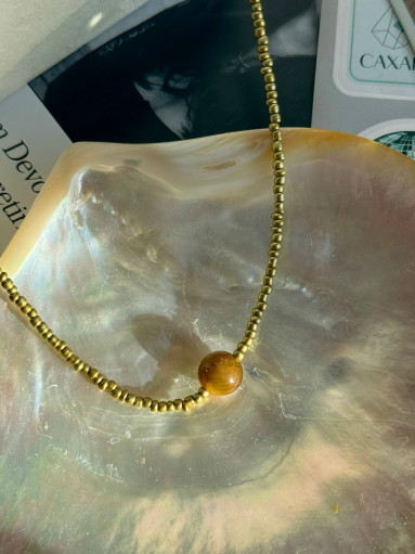 ✨ Колье с тигровым глазом САДОВОД официальный интернет-каталог