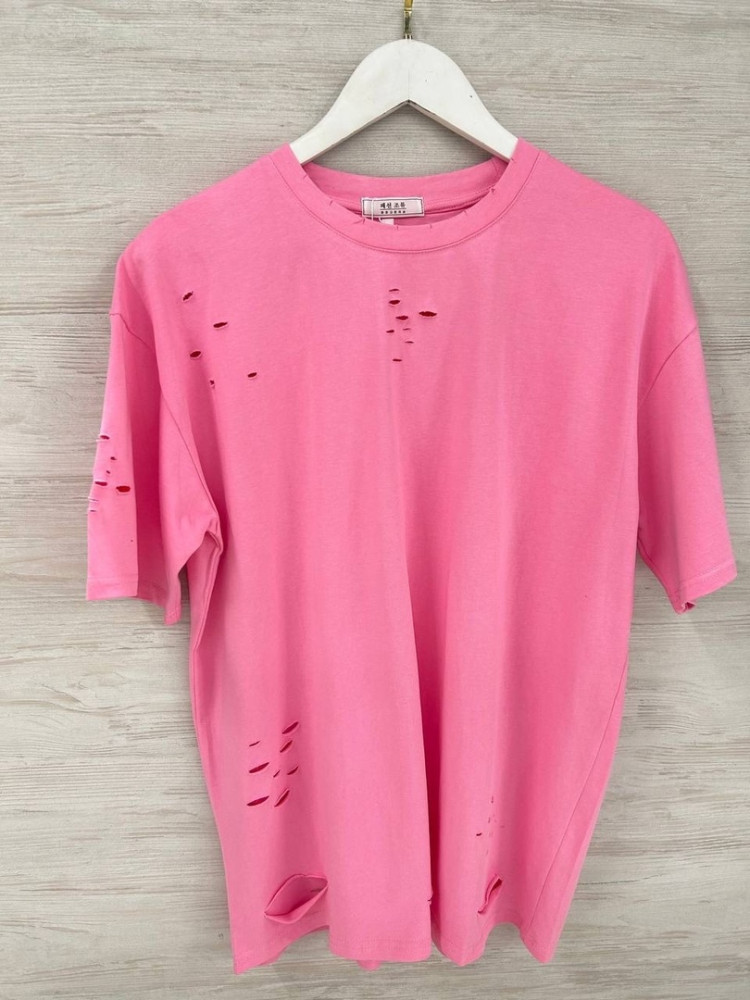 Женская футболка розовая купить в Интернет-магазине Садовод База - цена 1300 руб Садовод интернет-каталог