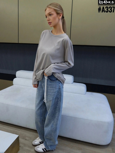 ❤️ЛОНГСЛИВ ЛЕТНИЙ OVERSIZE САДОВОД официальный интернет-каталог