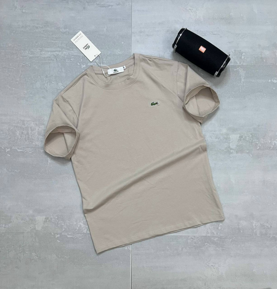 Мужская футболка бежевая купить в Интернет-магазине Садовод База - цена 1500 руб Садовод интернет-каталог