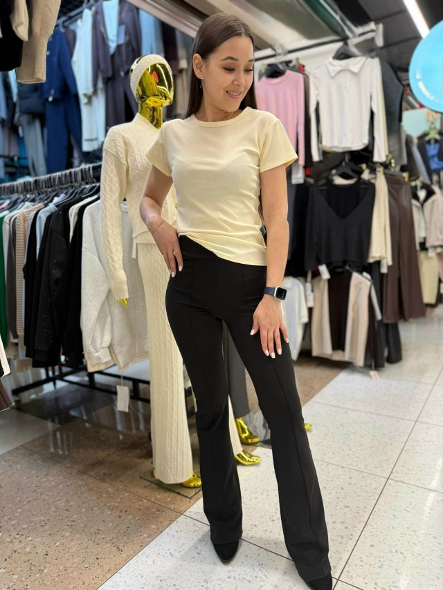 Женская футболка молочная купить в Интернет-магазине Садовод База - цена 850 руб Садовод интернет-каталог