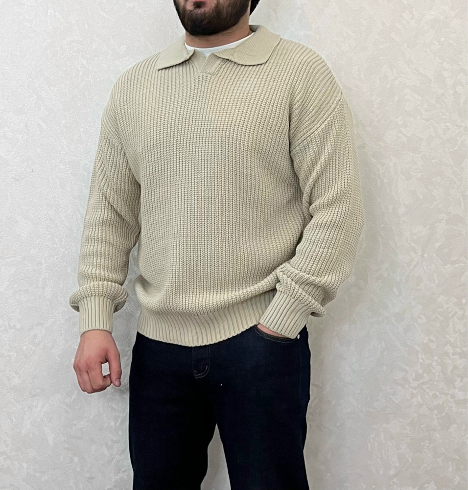 Свитер бежевый купить в Интернет-магазине Садовод База - цена 1500 руб Садовод интернет-каталог