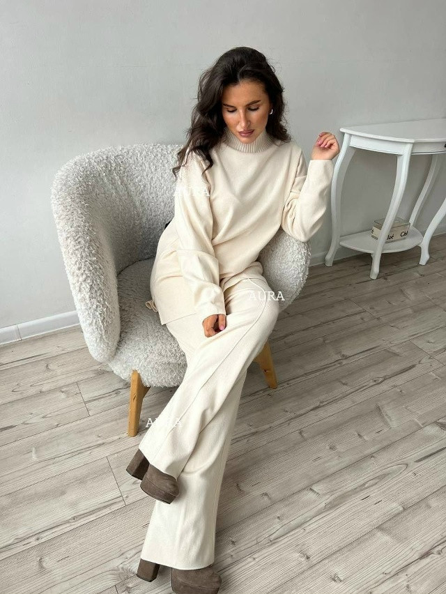 Женский костюм молочный купить в Интернет-магазине Садовод База - цена 2500 руб Садовод интернет-каталог