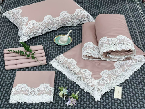 Комплект с одеялом с итальянским кружевом САДОВОД официальный интернет-каталог
