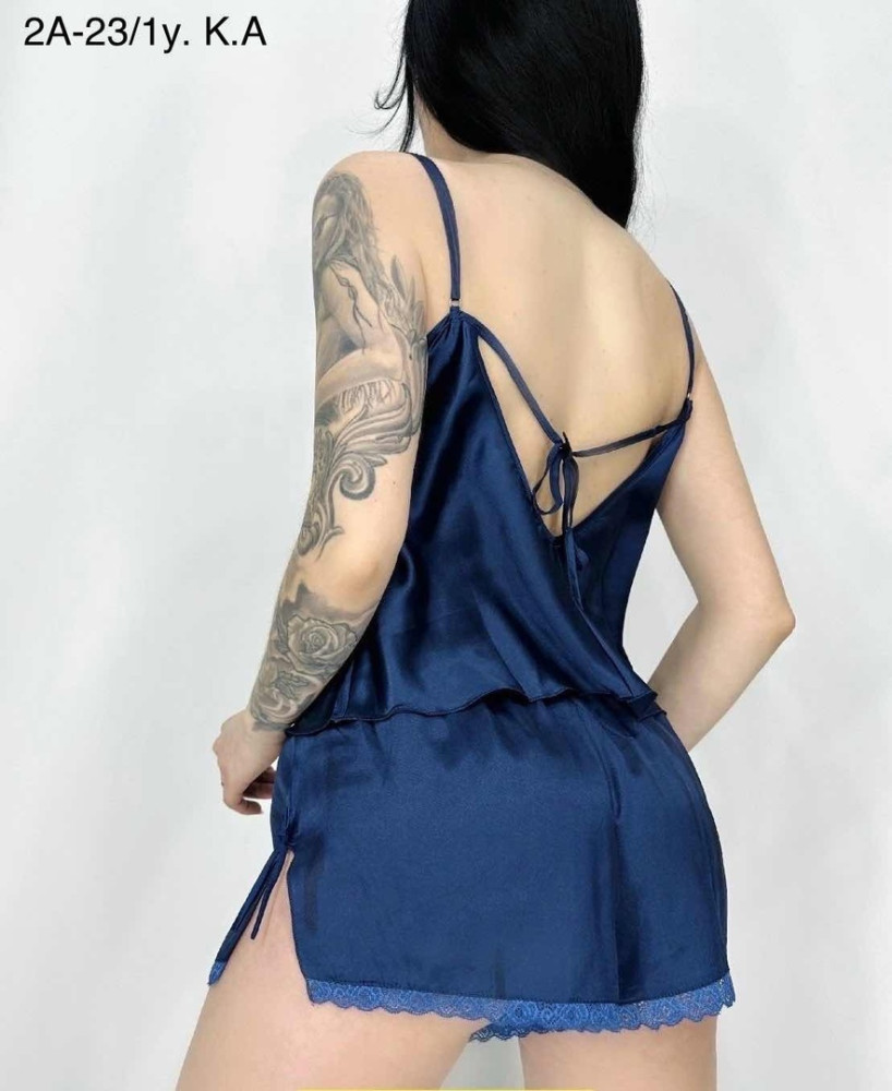 Пижама темно-синяя купить в Интернет-магазине Садовод База - цена 250 руб Садовод интернет-каталог
