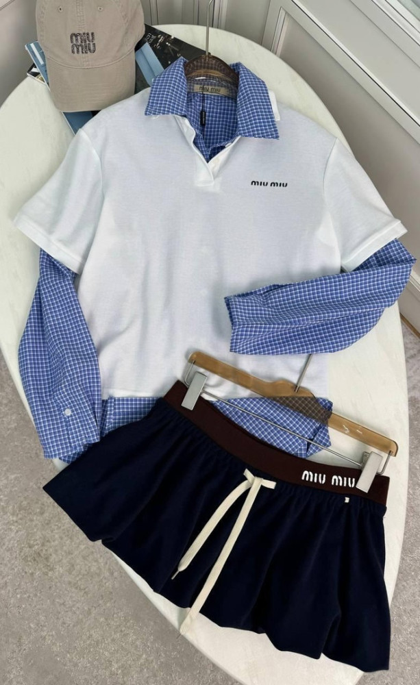Женская рубашка голубая купить в Интернет-магазине Садовод База - цена 3200 руб Садовод интернет-каталог