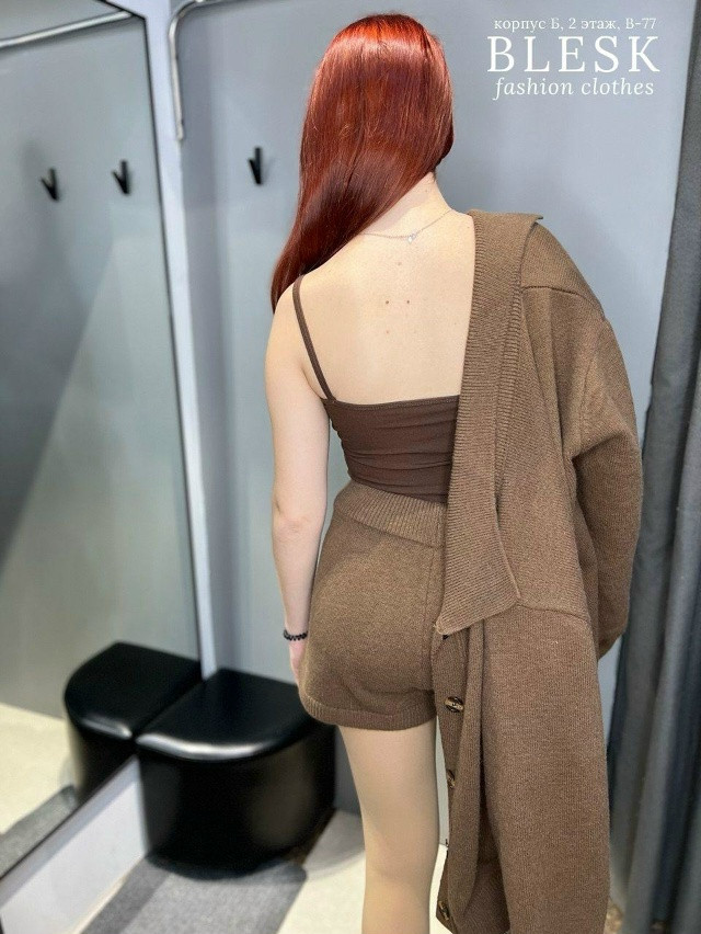 Женский костюм коричневый купить в Интернет-магазине Садовод База - цена 2600 руб Садовод интернет-каталог