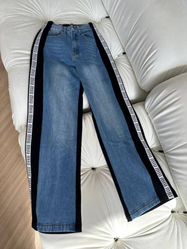 ⚜️ Крутые комбинированые джинсы Miu Miu САДОВОД официальный интернет-каталог