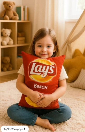 Подушка чипсы 🍟 🍟 🍟 САДОВОД официальный интернет-каталог
