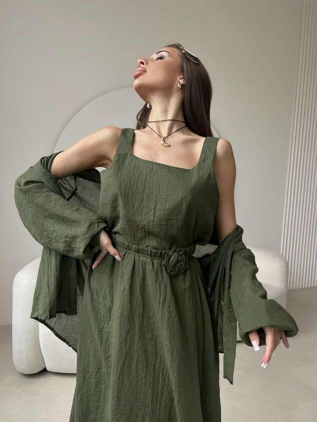 Платье хаки купить в Интернет-магазине Садовод База - цена 1500 руб Садовод интернет-каталог