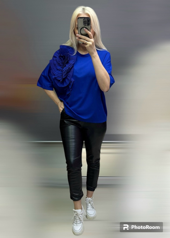 Блузка синяя купить в Интернет-магазине Садовод База - цена 1700 руб Садовод интернет-каталог