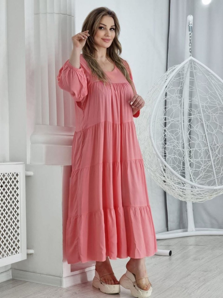 Платье розовое купить в Интернет-магазине Садовод База - цена 999 руб Садовод интернет-каталог