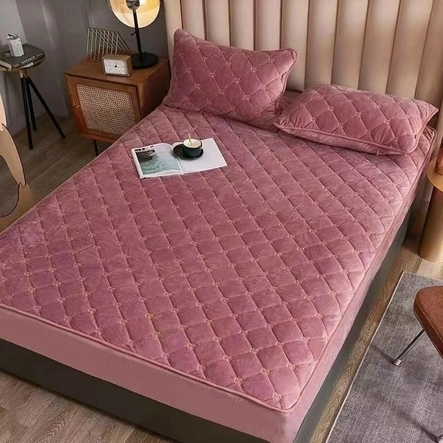 Стёганный велюровый наматрасник купить в Интернет-магазине Садовод База - цена 1700 руб Садовод интернет-каталог