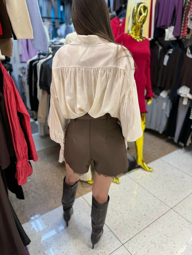 Шорты коричневые купить в Интернет-магазине Садовод База - цена 1400 руб Садовод интернет-каталог