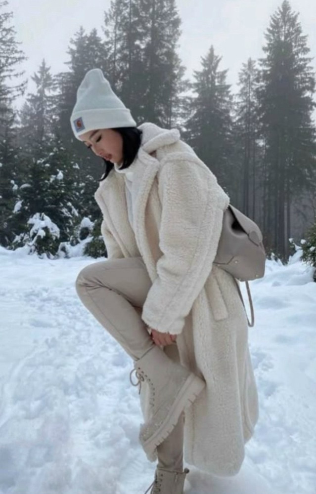 Женское пальто бежевое купить в Интернет-магазине Садовод База - цена 999 руб Садовод интернет-каталог