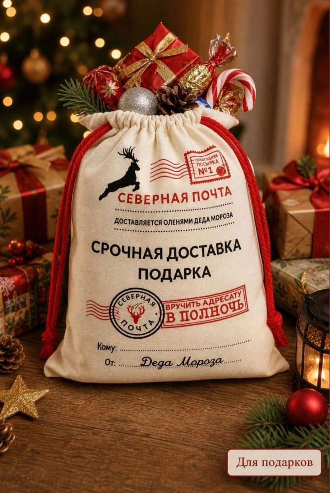 Новогодние подарки мешок купить в Интернет-магазине Садовод База - цена 1200 руб Садовод интернет-каталог
