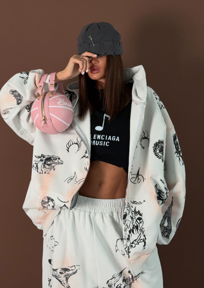 Спортивный женский костюм белый купить в Интернет-магазине Садовод База - цена 5600 руб Садовод интернет-каталог