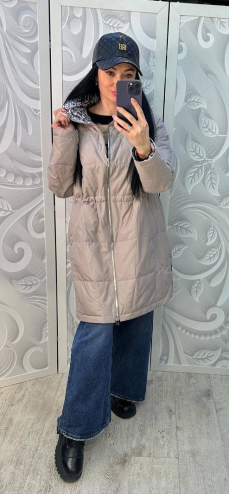 Женское пальто серое купить в Интернет-магазине Садовод База - цена 9500 руб Садовод интернет-каталог